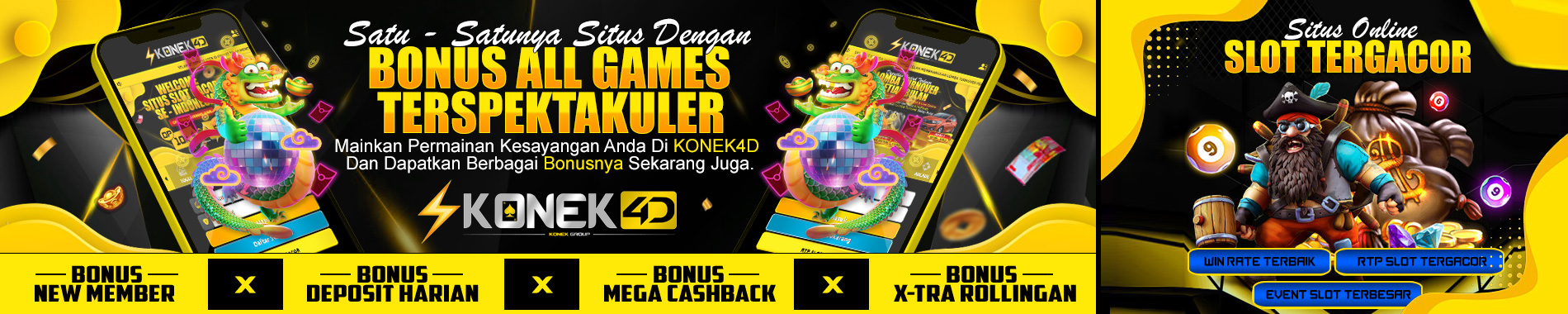 BONUS SPEKTAKULER KONEK4D DEKSTOP DENGAN MIN DEPO 5K